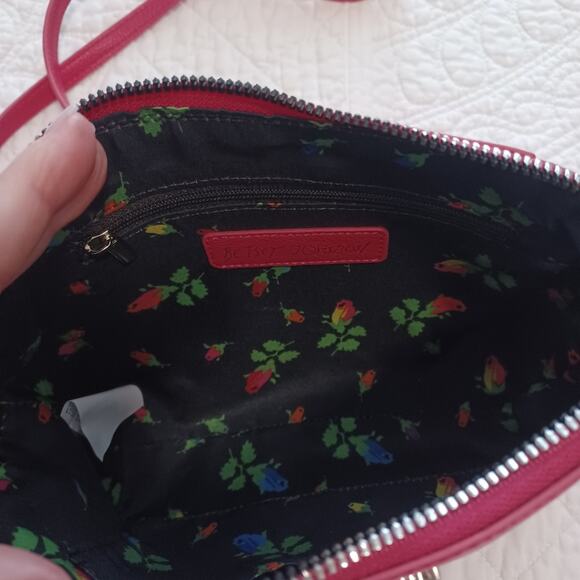 Betsey Johnson XOANAYA Crossbody Pink/Black NWT Retro - Picture 15 of 16